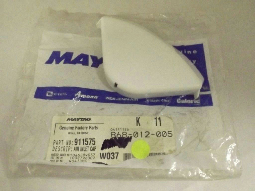 MAYTAG WHIRLPOOL DISHWASHER 911575 AIR INLET CAP NEW MAYTAG WHIRLPOOL DISHWASHER 911575 AIR INLET CAP NEW